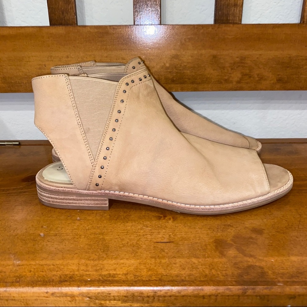 Sole Society Peep Toe Booties